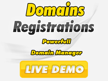Modestly priced domain name registration services
